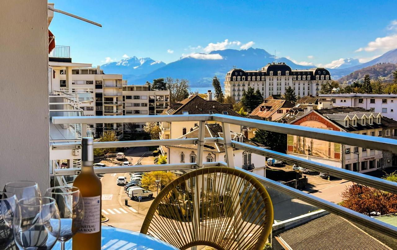 Penthouse Vue Incroyable Lac Et Montagnes Annecy Exterior photo